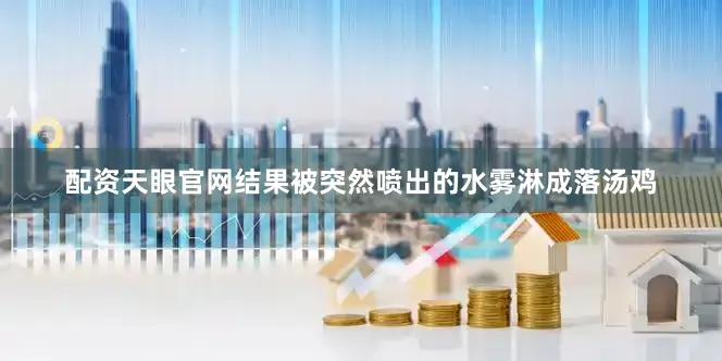 配资天眼官网结果被突然喷出的水雾淋成落汤鸡